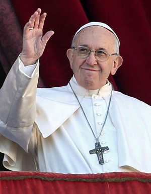 Paus Franciscus (foto: Franco Origlia/Getty)