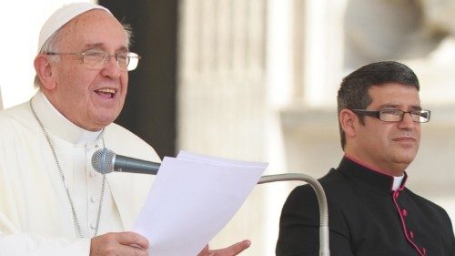 Paus Franciscus en zijn secretaris Fabián Pedacchio